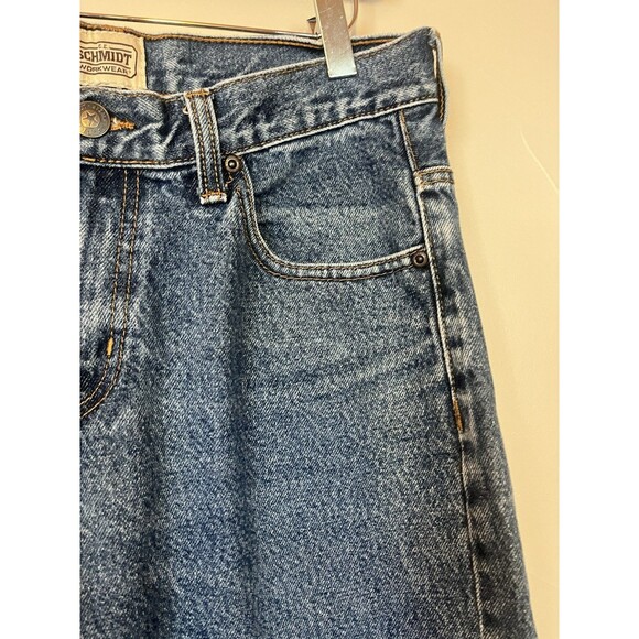 CE Schmidt Workwear Jeans Heavy Duty Quality 100% Cotton Men’s 30x32 Medium Wash - Picture 5 of 11